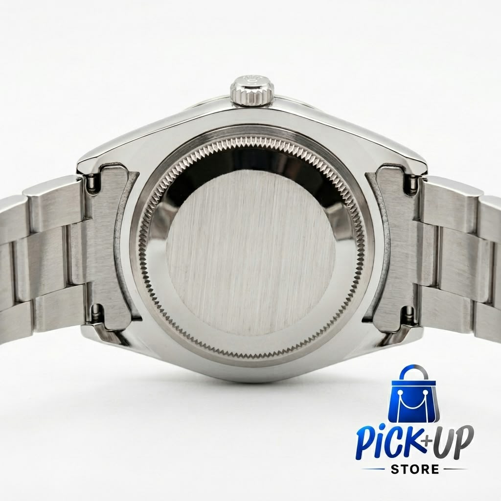 Silver & Deep Blue Luxury Watch