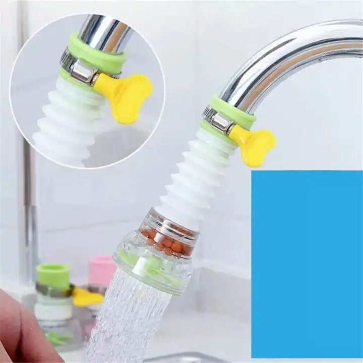 360° Rotating Kitchen Faucet Sprayer – Water Saving Tap Extension Nozzle
