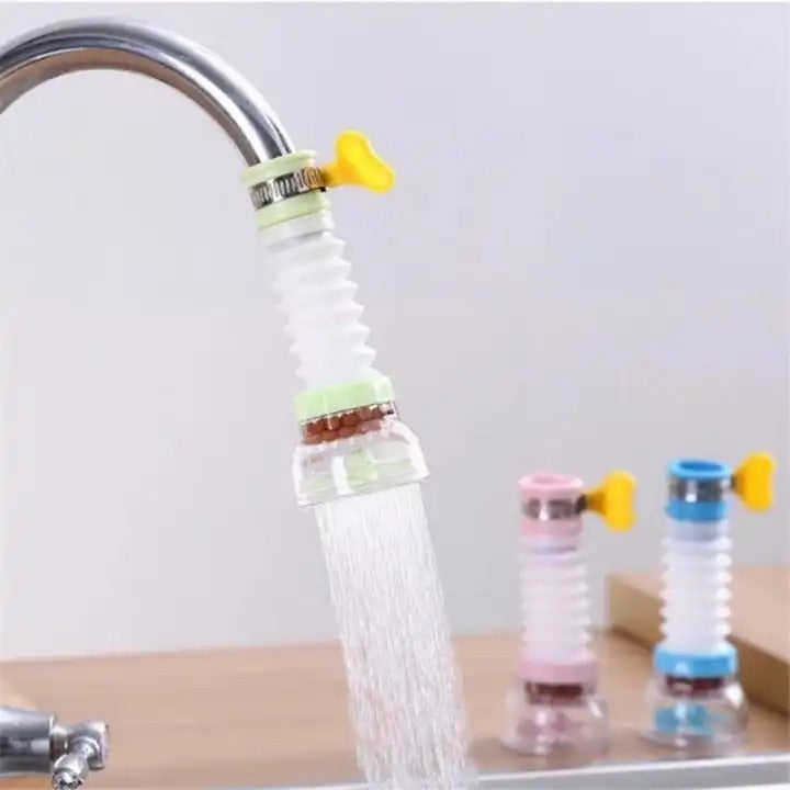 360° Rotating Kitchen Faucet Sprayer – Water Saving Tap Extension Nozzle