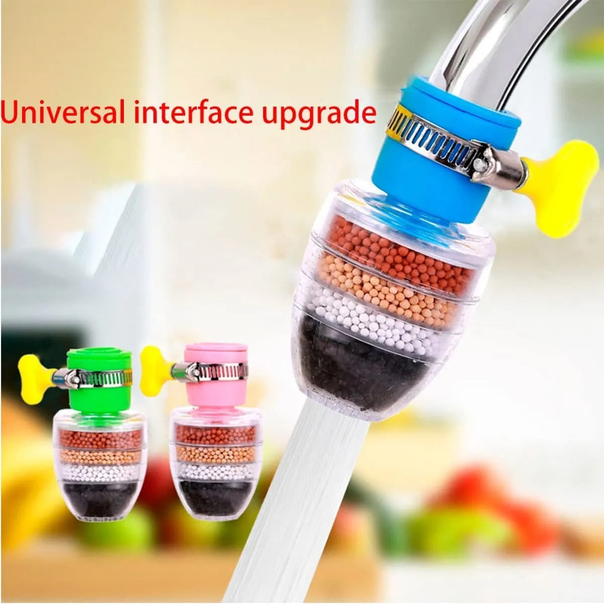 6 Layer Water Purifier Filter Faucet - Water Tap And Water Clean Purifier Filter